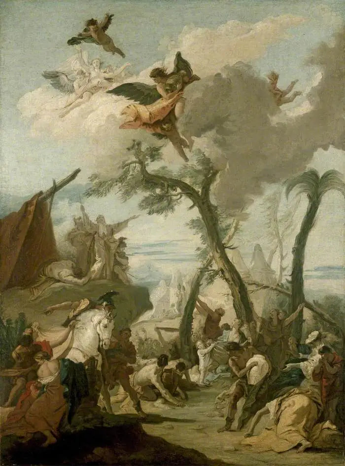 Manneinsamlingen - Giovanni Battista Tiepolo