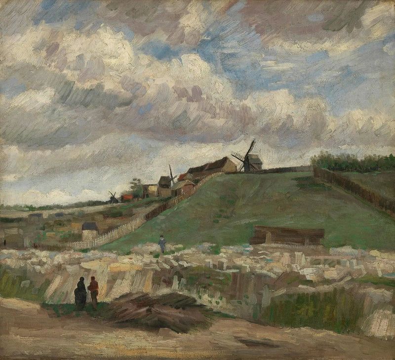 Kullen Montmartre med stenbrottet - Vincent van Gogh