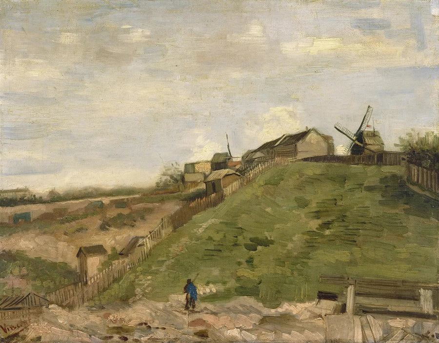 Kullen Montmartre med stenbrottet - Vincent van Gogh