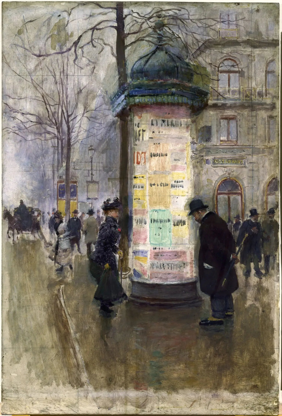 Morris-kolumnen - Jean Béraud
