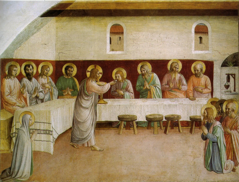 Nattvarden med apostlarna - Fra Angelico