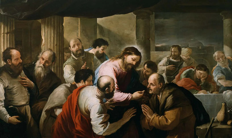 Nattvarden med apostlarna - Luca Giordano