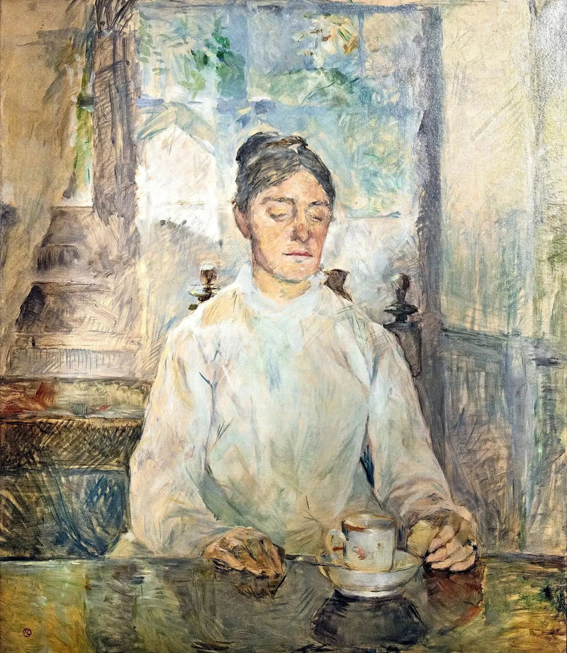 Grevinnan Adèle av Toulouse-Lautrec - Henri de Toulouse-Lautrec