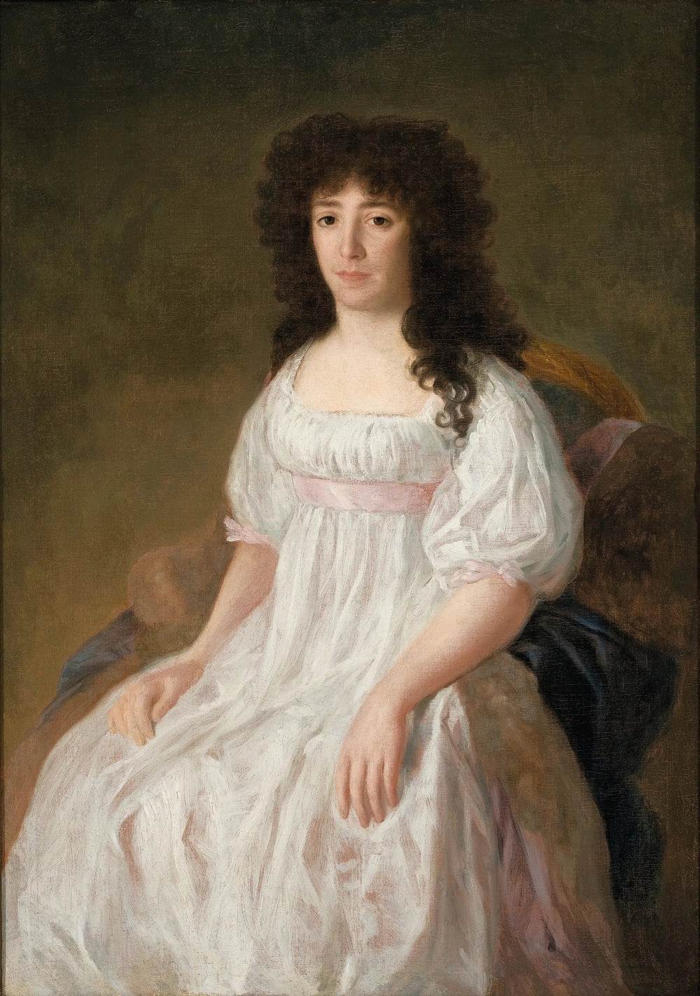 La comtesse de Casa Flores - Francisco de Goya image 1 reproduction de peinture à l’huile