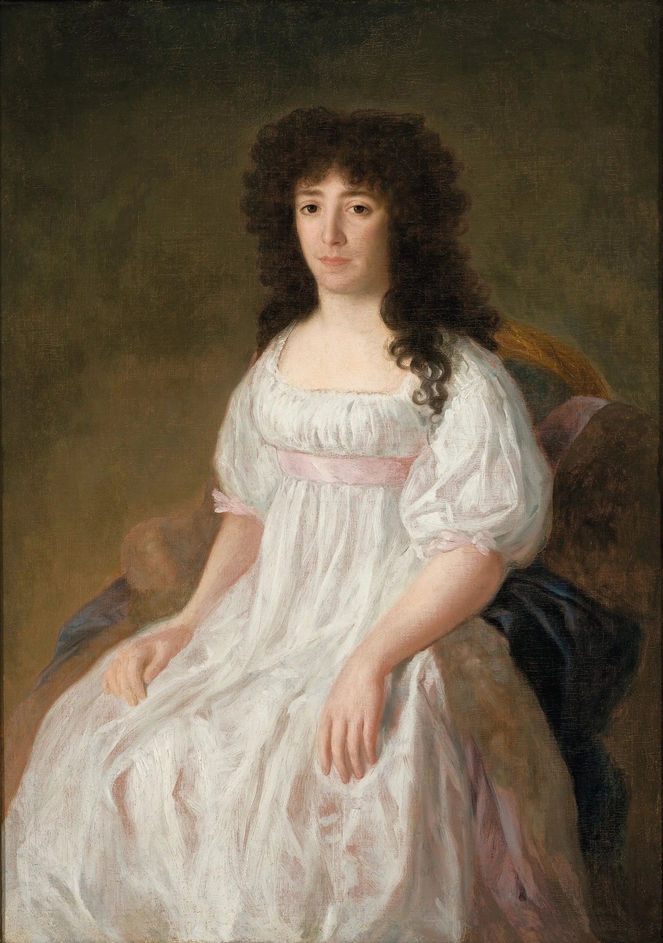 La comtesse de Casa Flores - Francisco de Goya image 1 reproduction de peinture à l’huile