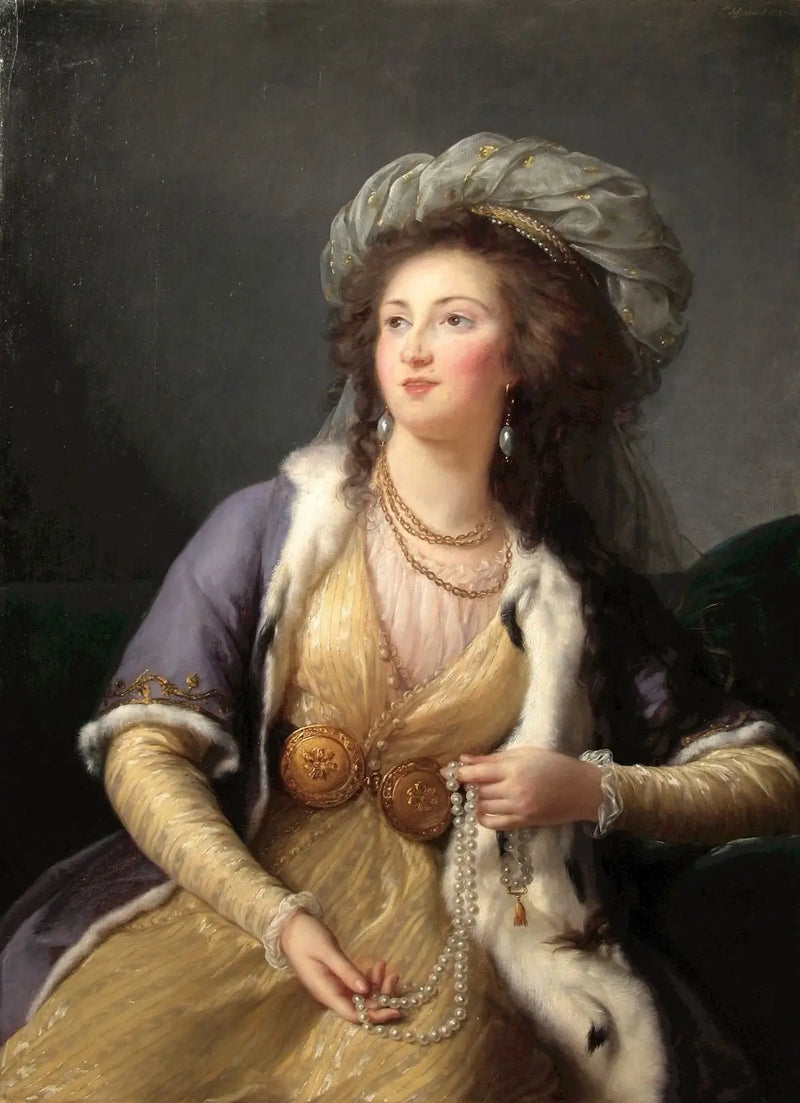Grevinna de Clermont-Tonnerreen, sultana - Élisabeth Vigée Le Brun