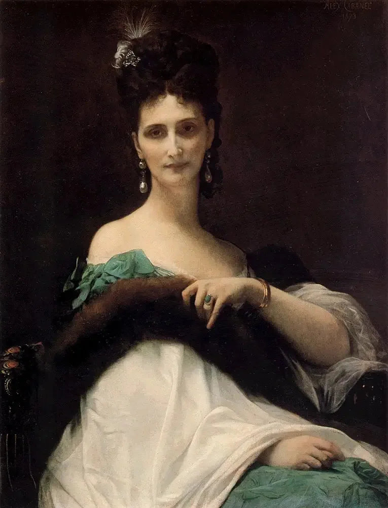 Grevinna de Keller - Alexandre Cabanel