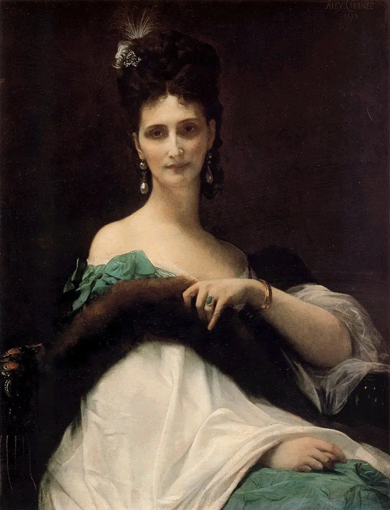 Grevinna de Keller - Alexandre Cabanel