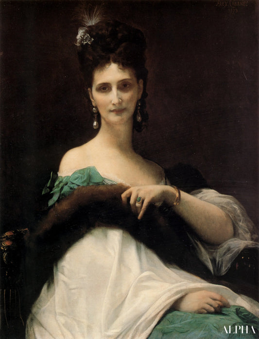 La Comtesse de Keller - Alexandre Cabanel - Reproductions de tableaux et peintures haut de gamme