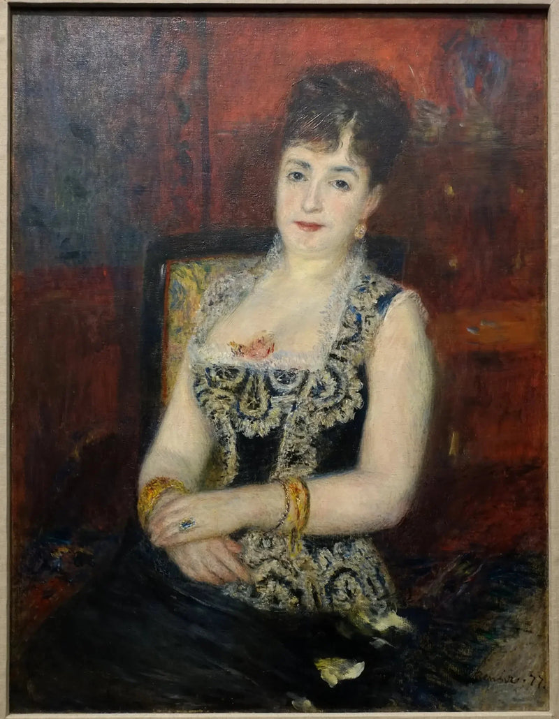 Grevinnan de Pourtalès, född Mélanie de Bussière - Pierre-Auguste Renoir