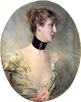 Grevinna Ritzer - Giovanni Boldini