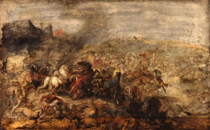 Erövringen av Tunis av Karl V (1535) - Peter Paul Rubens