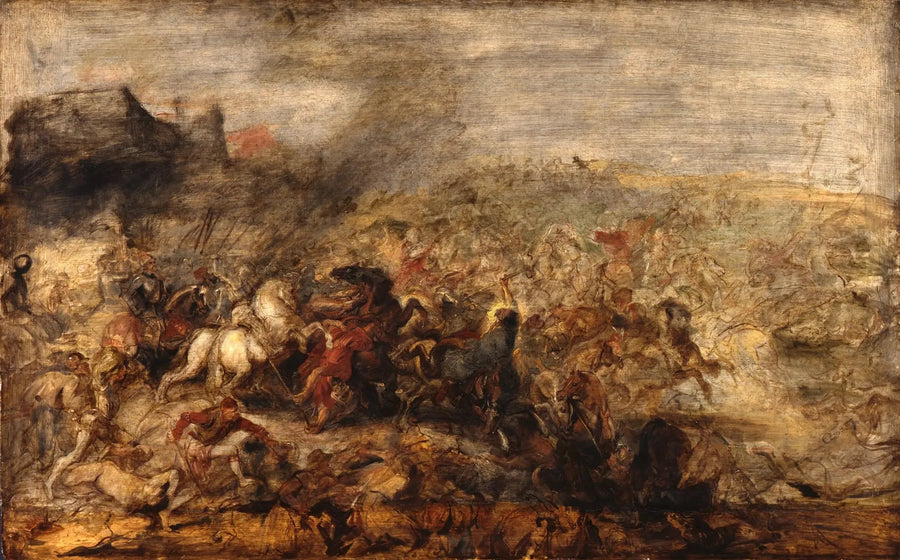 Erövringen av Tunis av Karl V (1535) - Peter Paul Rubens