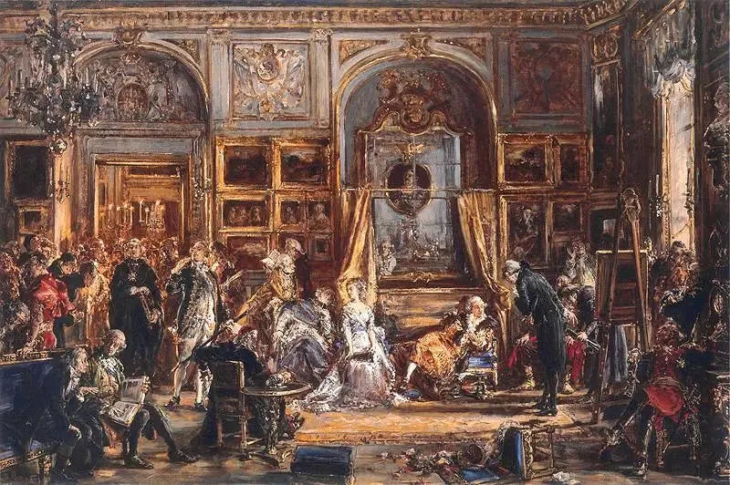 Konstitutionen av den 3 maj. Fyraårssejm. Utbildningskommission. Skiljevägg. FN D. 1795. - Jan Matejko