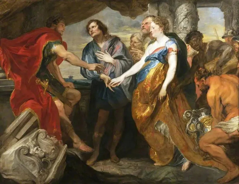 Scipios självkontroll - Antoine van Dyck