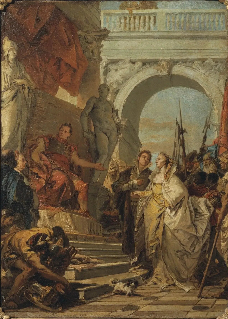 Scipios självbehärskning - Giovanni Battista Tiepolo