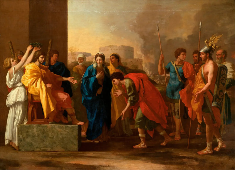 Scipios självkontroll - Nicolas Poussin