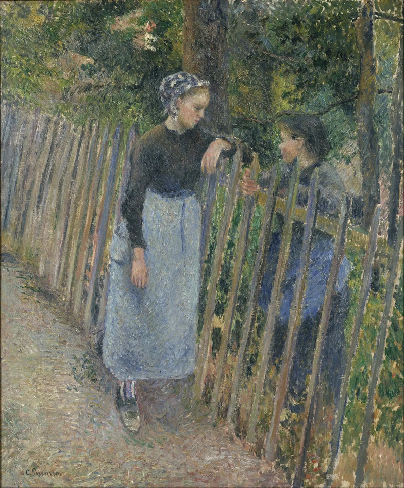 Samtalet - Camille Pissarro