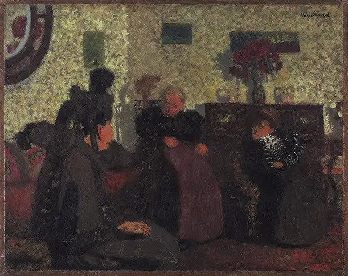 Samtalet - Édouard Vuillard