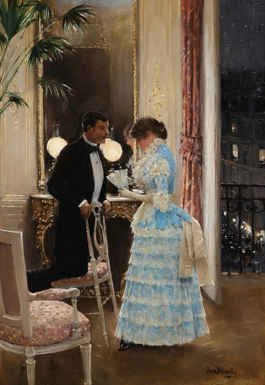Samtalet - Jean Béraud