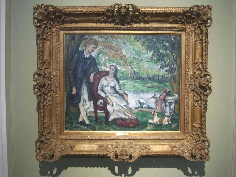 Samtalet - Paul Cézanne