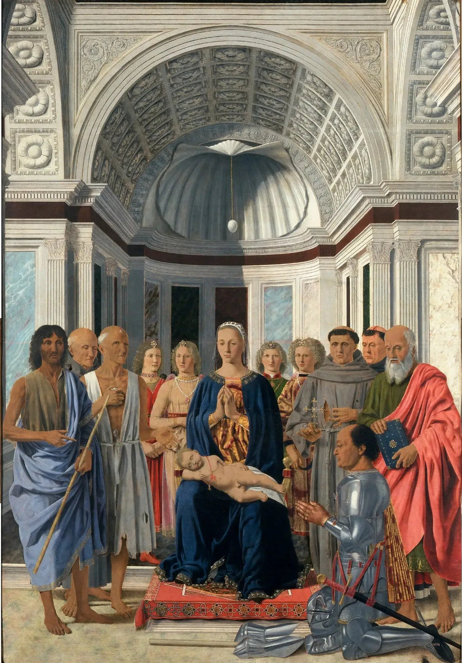 Den heliga konversationen - Piero della Francesca
