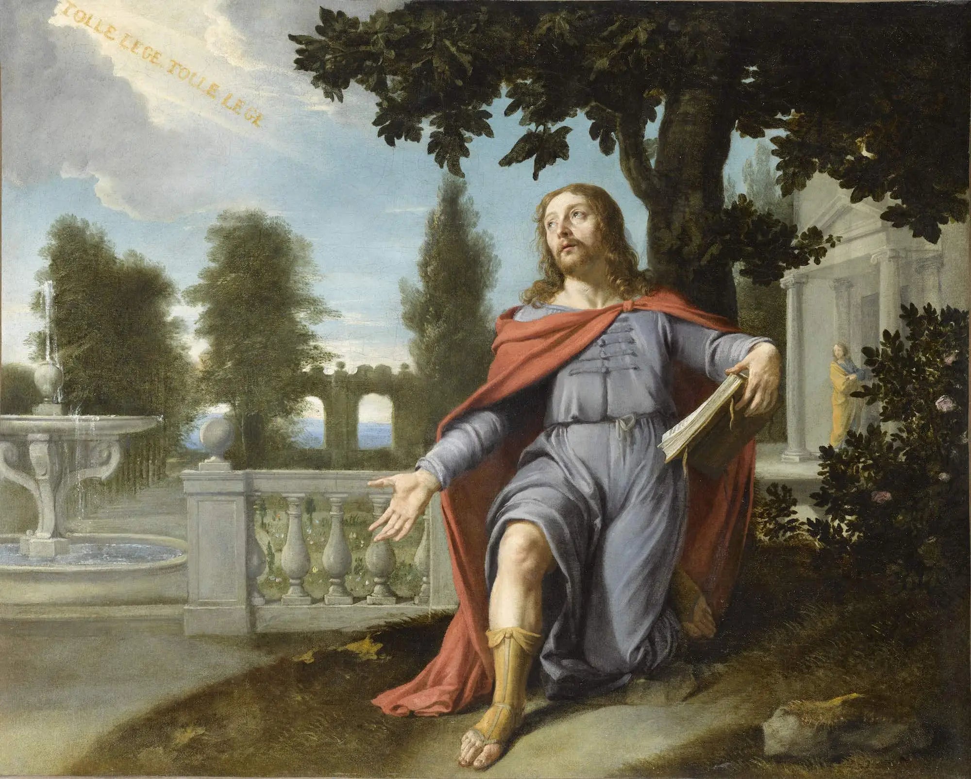 La Conversion de saint Augustin - Philippe de Champaigne - Alpha Reproduction