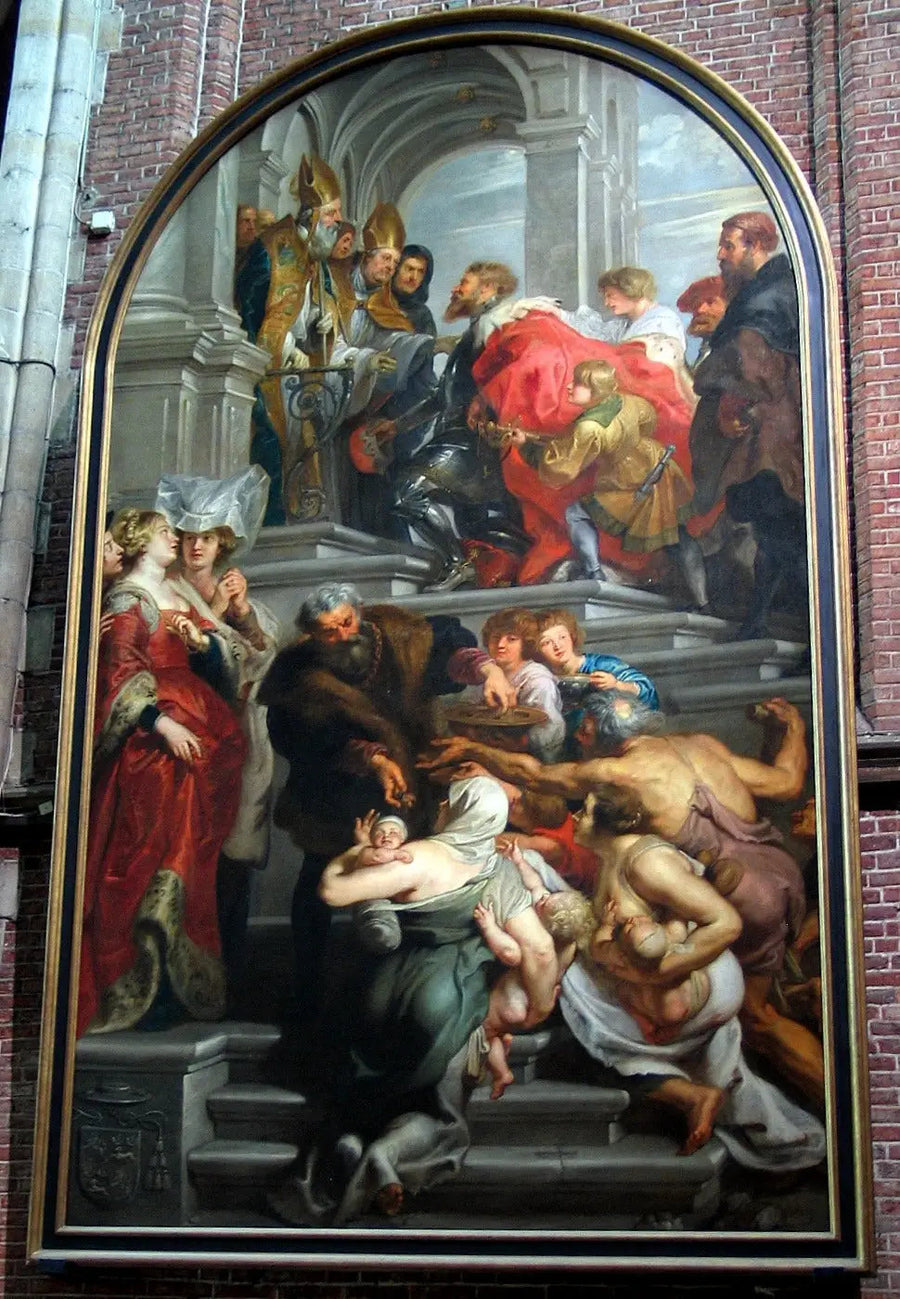 Saint Bavons omvandling - Peter Paul Rubens