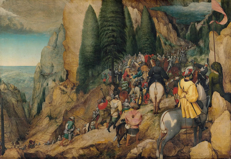 Paulus omvändelse - Pieter Brueghel den äldre