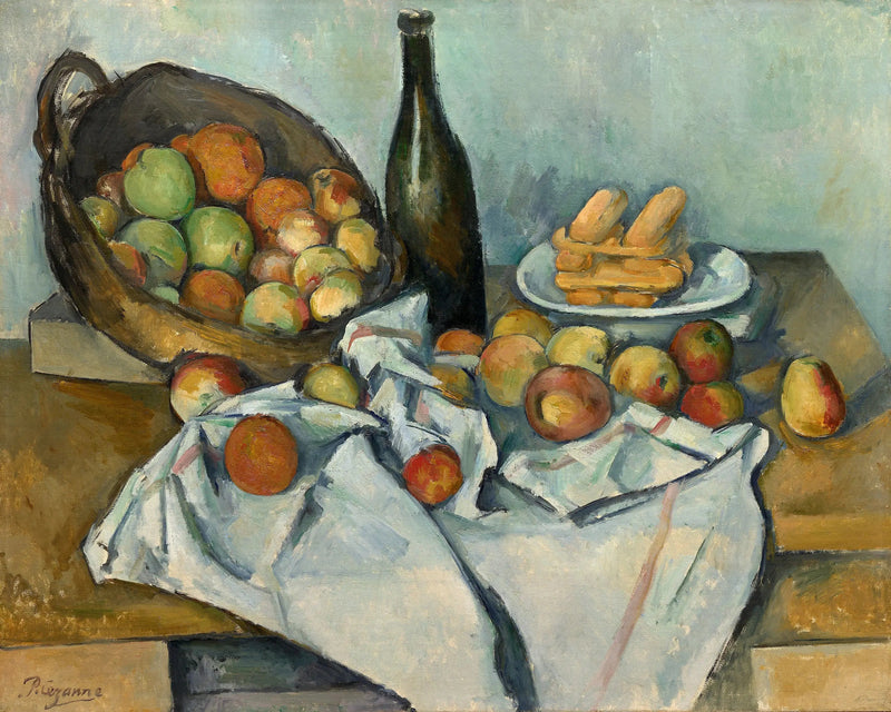 Äppelkorgen - Paul Cézanne