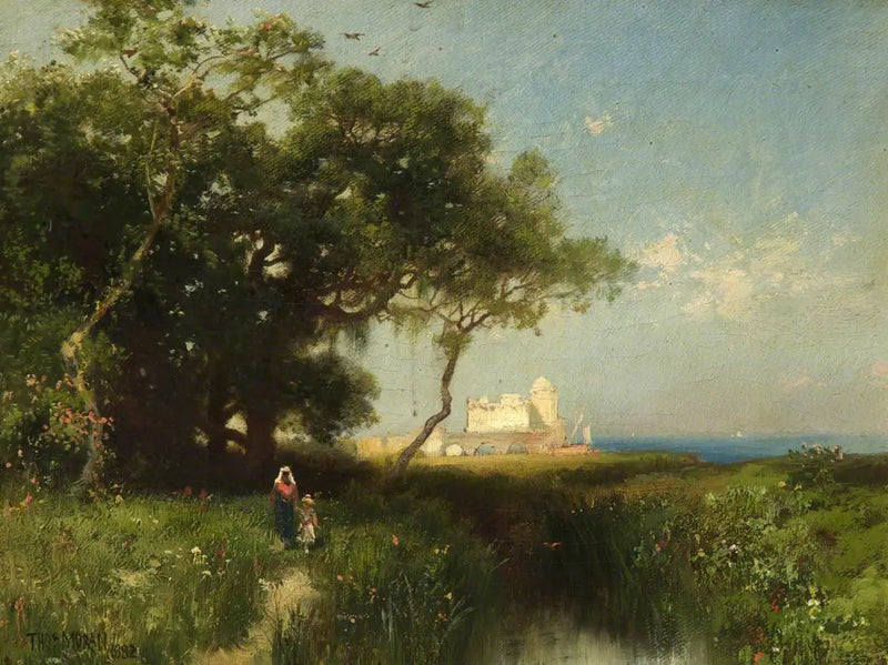 Floridas kust - Thomas Moran