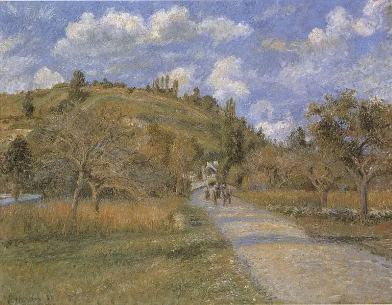 Valhermeils kust, Auvers-sur-Oise - Camille Pissarro
