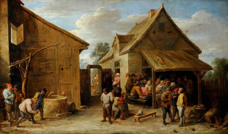 Tingsgården - David Teniers den yngre