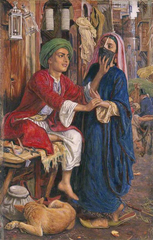 Lanternfabrikantens gård - William Holman Hunt