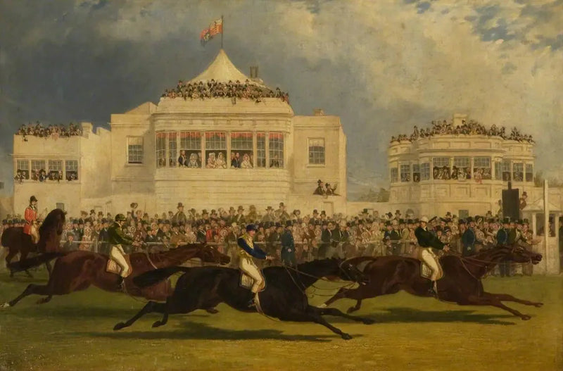 Kaplöpningen för Rysslands kejsarcup i Ascot, 1845 - John Frederick Herring, Sr.
