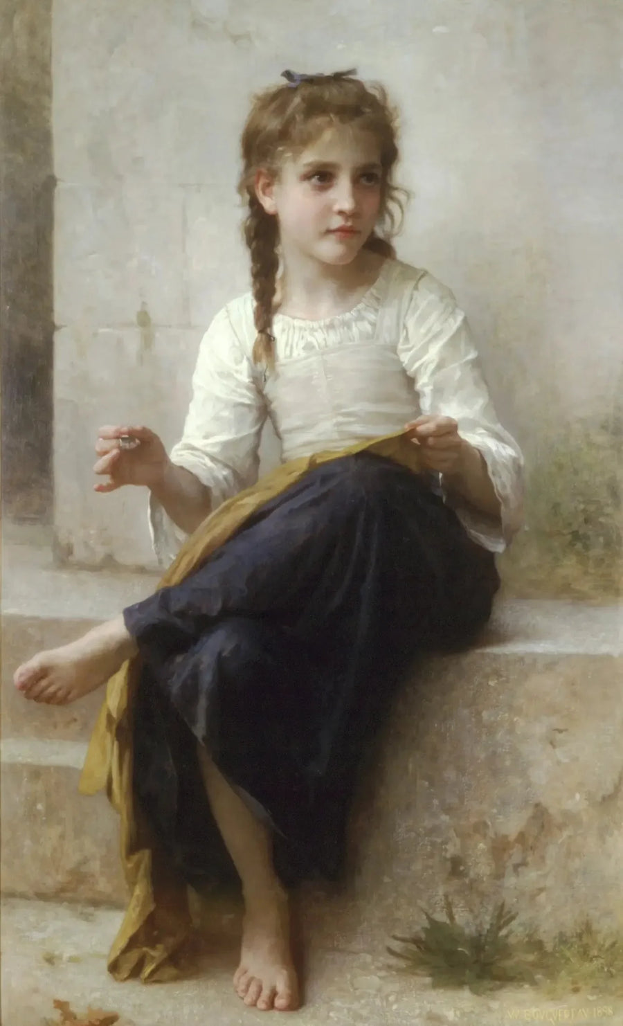 Sömmerskan - Bouguereau