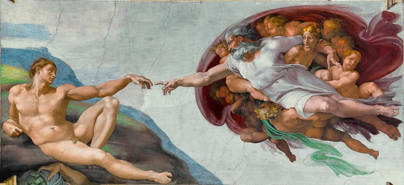 Adams skapelse - Michelangelo