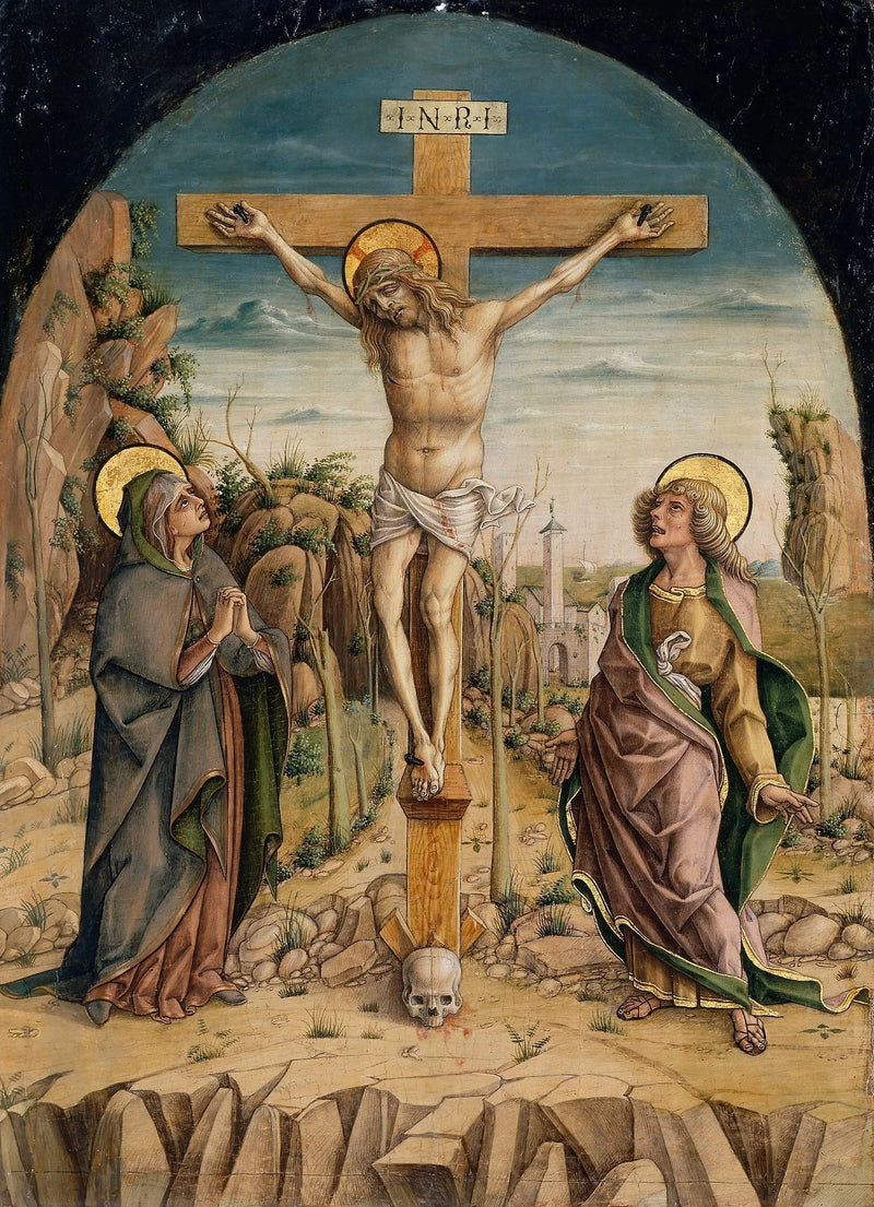 Korsfästelsen - Carlo Crivelli