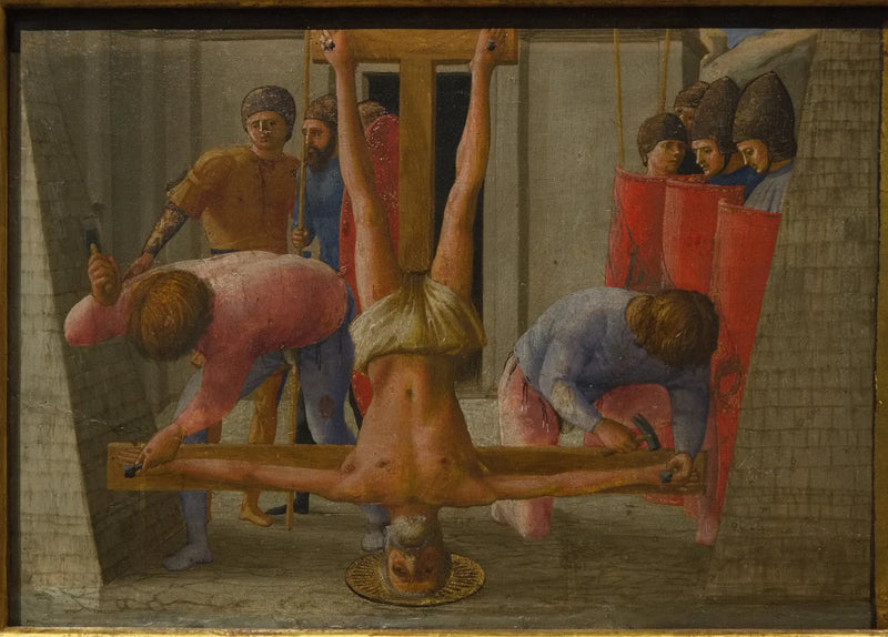 Kristi korsfästelse av Saint Pierre - Masaccio