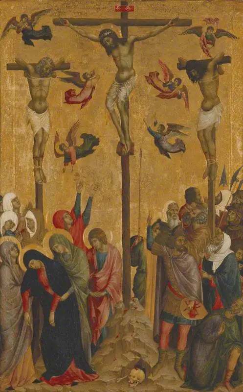 Korsfästelsen - Duccio di Buoninsegna