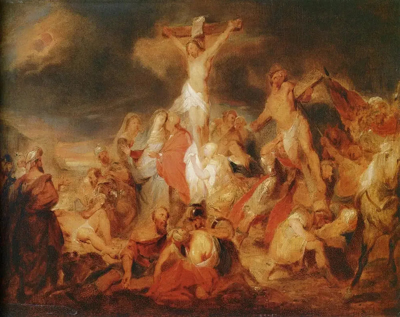 Korsfästelsen - Eugène Delacroix