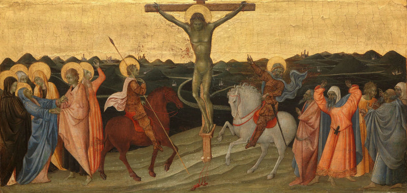 Korsfästelsen - Giovanni di Paolo