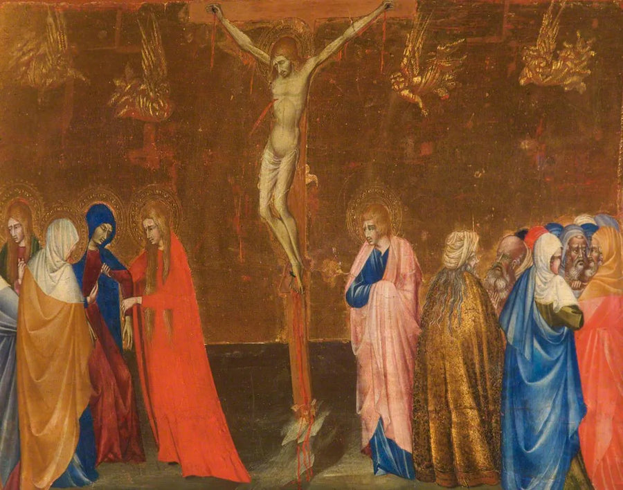 Korsfästelsen - Giovanni di Paolo