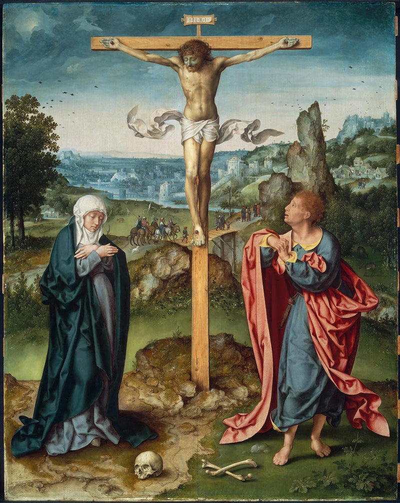 Korsfästelsen - Joos van Cleve