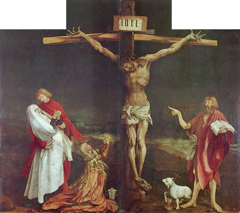 Korsfästelsen - Matthias Grünewald