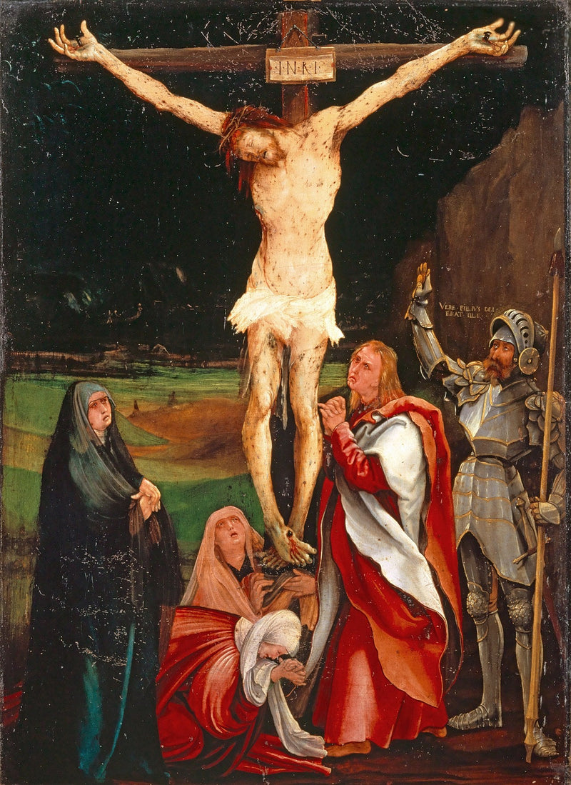 Korsfästelsen - Matthias Grünewald