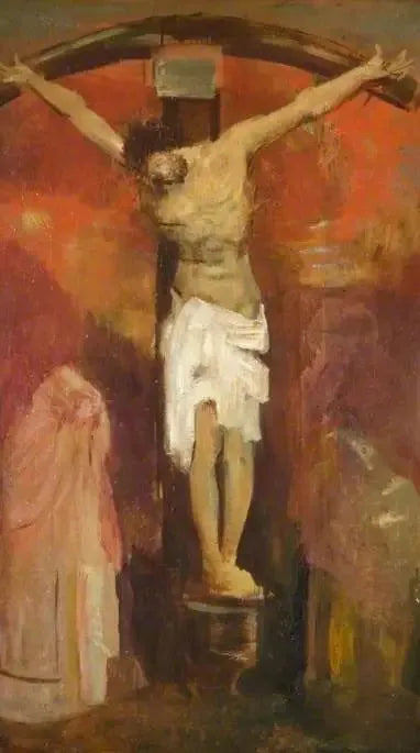 Korsfästelsen - Odilon Redon