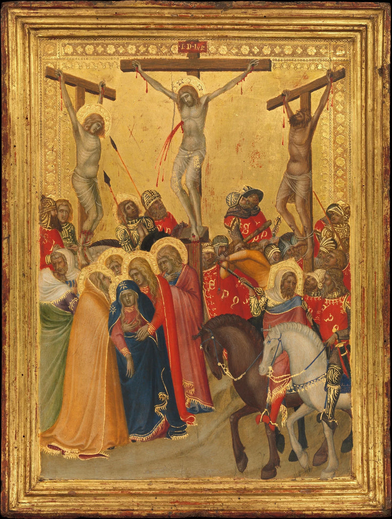 Korsfästelsen - Pietro Lorenzetti