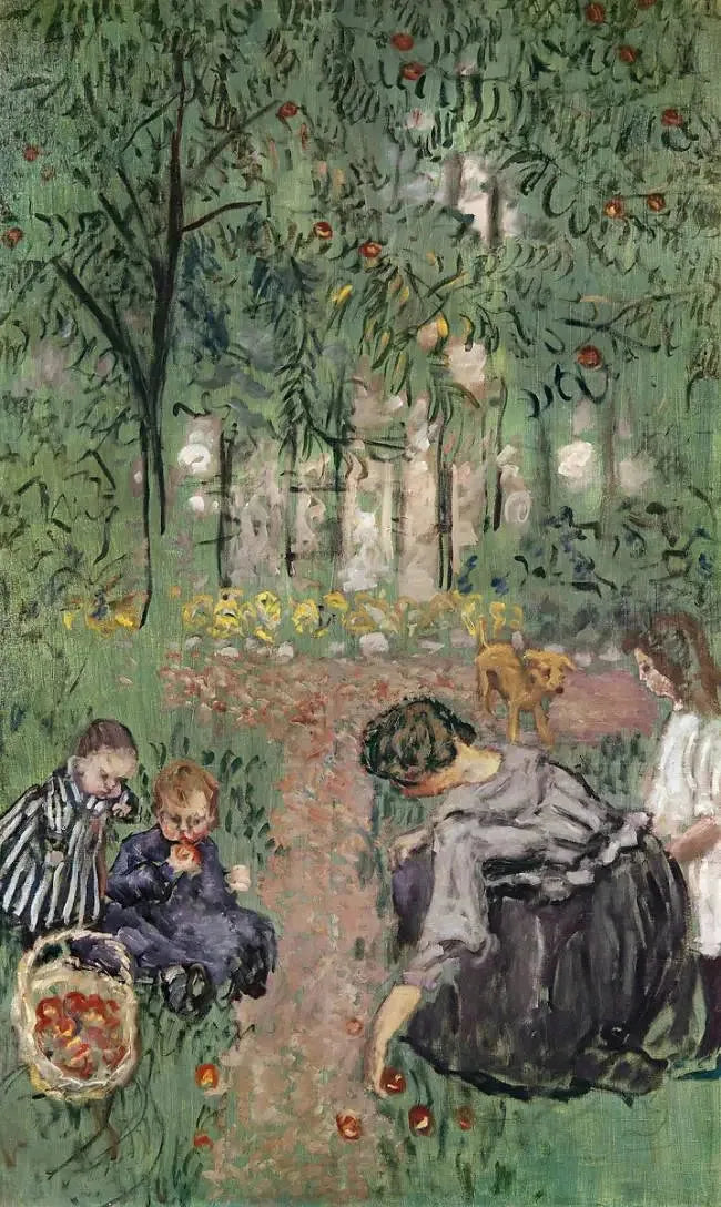 Äppelskörden - Pierre Bonnard