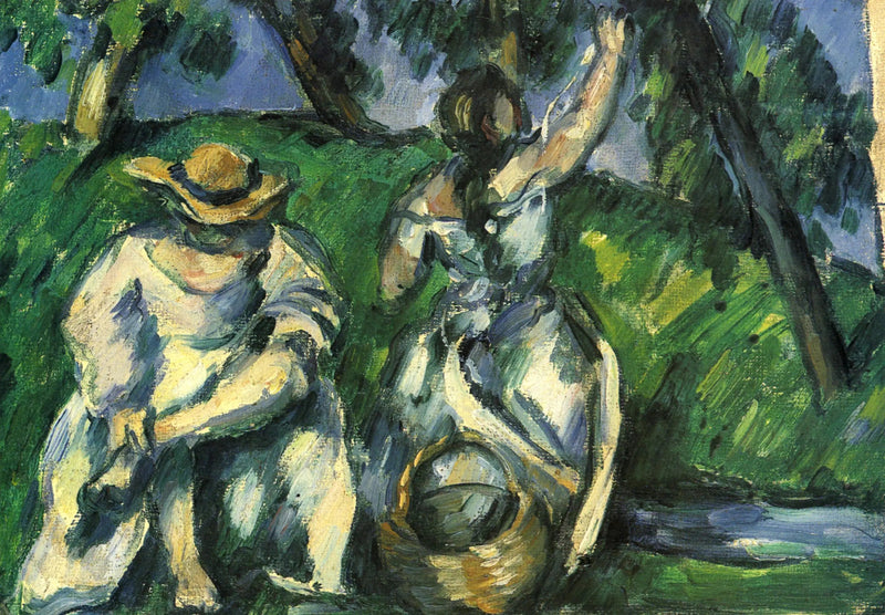 Skörden - Paul Cézanne